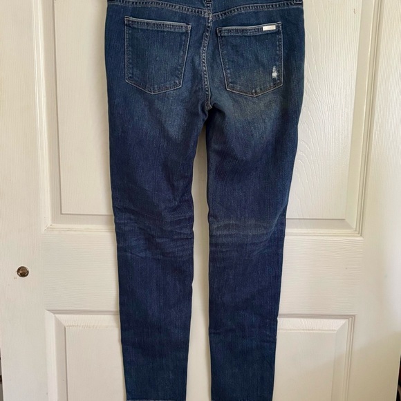 WHBM Distressed Girlfriend Jeans - Picture 2 of 8